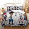 3D Ninjala Cartoon Game Bedding Set Print single Comforter Quilt Bed Cover Duvet Cover Pillow Case 3 Pieces Sets Kids Adult Size