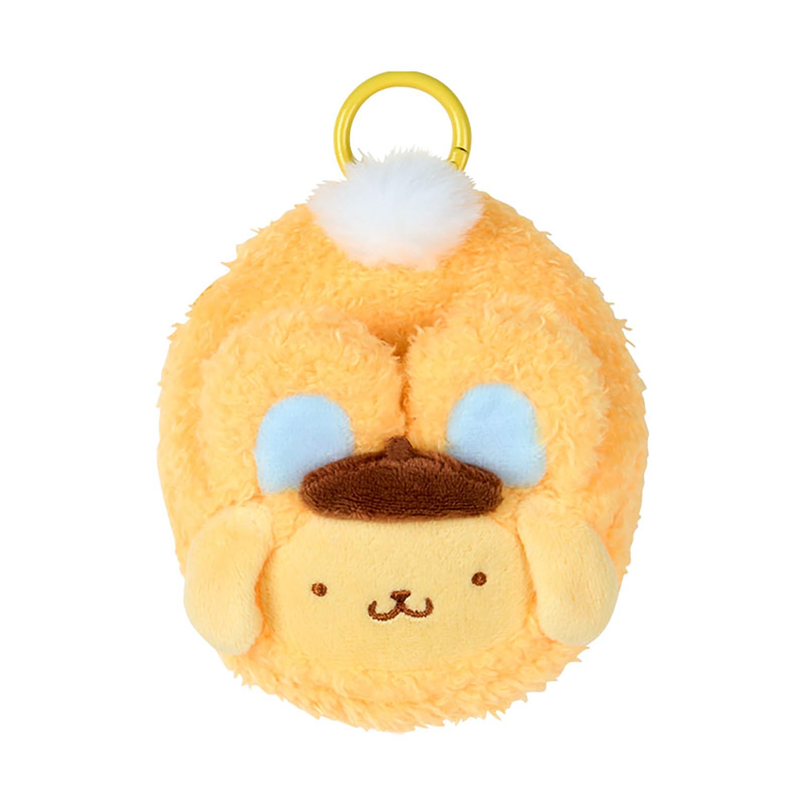 Sanrio Мини-кошелек-брелок Pompompurin Аксессуар-кошелек с 295647 (Весенний Кролик) Карабин для кейса/макияжа,