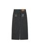 Rest And Recreation Denim Maxi Skirt - Black