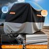 Favoto Motorcycle Cover Waterproof Outdoor - All Season Sun Protection Oxford with Lock-Holes Rain Snow Windproof Dustproof Universal Fit Motorbikes