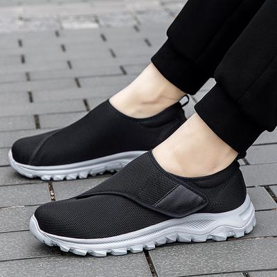 Autumn New Elderly Shoes, One Foot Soft Sole Loose Breathable Thumb Valgus Shoes Widened Walking Shoes
