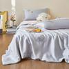 Lan Jing Tencel Lyocell Silky Summer Quilt Set - Four Pieces, Thin, Washable, Ideal for Air Conditioned Rooms