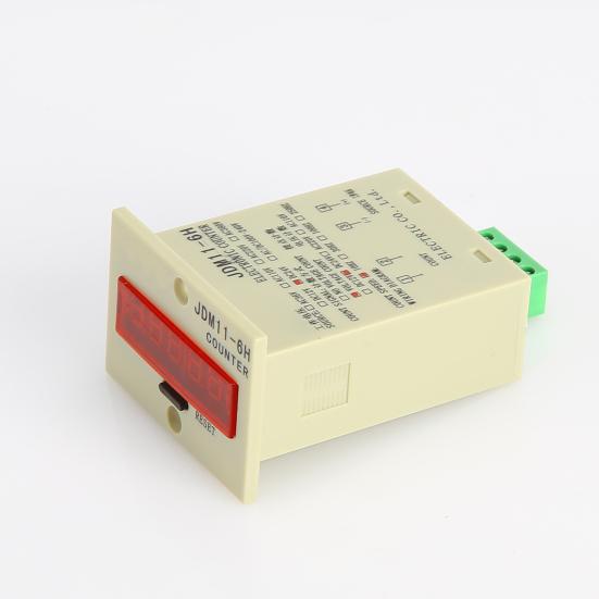 JDM11-6H DC 24V 6 Digits Electric Digital Display Counter Resettable Accumulator
