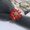 European & American Fashion OL Diamond Inlaid Flower Ring - Nightclub Internet Celebrity Jewelry X042