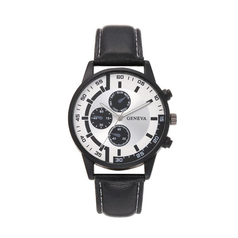 

Новые часы Zeppelin Watch Top из натуральной кожи, водонепроницаемые, деловые, повседневные, кварцевые, мужские часы серебряный