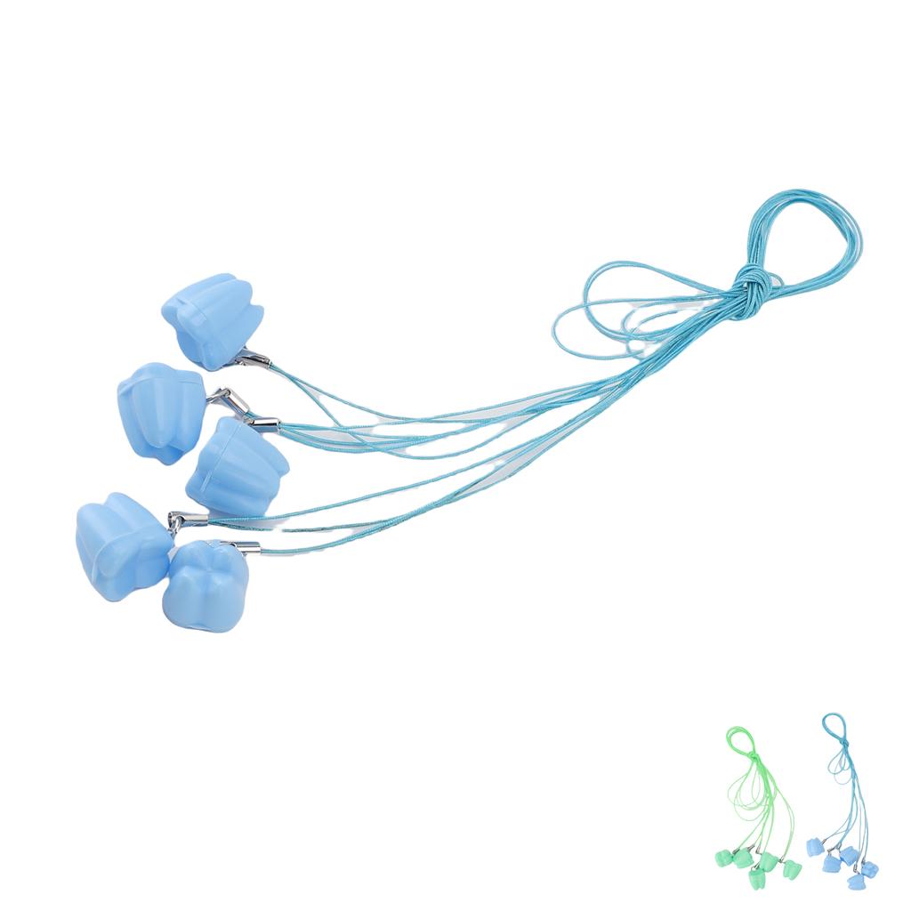 50 Pcs Tooth Saver Necklaces Portable Lost Teeth Saver Necklace Storage Cases for Kids