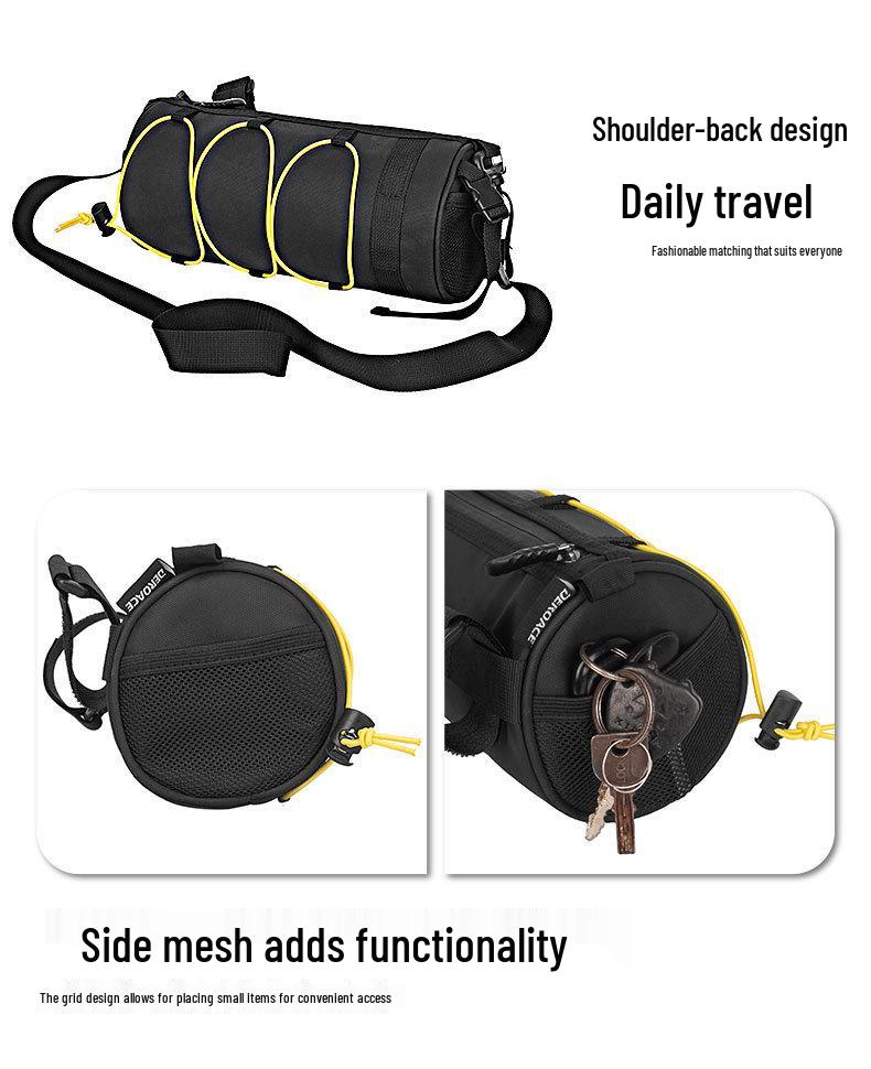 Multi-Functional Waterproof Handlebar & Shoulder Bag for Mountain Biking