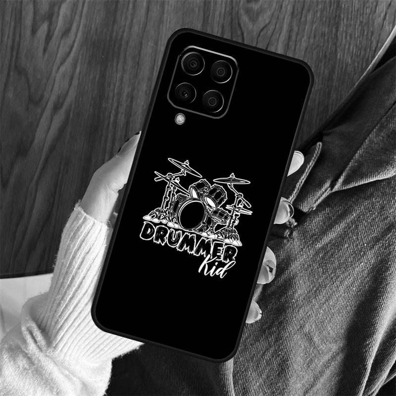 Drum Drumming Drummer Case For Samsung Galaxy M06 M16 M36 M56 M33 M15 M55 M31 M13 M12 M14 M53 M32 M52 M35 M34 M54