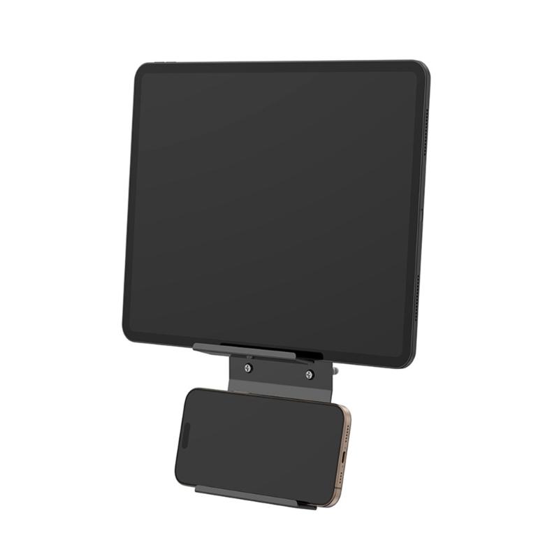 Metall-Handy-Wandhalterung Halter Platzsparendes Design Breite Kompatibilität für Geräte bis 22 mm für Küche Badezimmer Büro