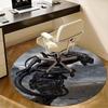 Alien Xenomorph,Sci Fi Monster Chair mat Round Rug Office carpet, Machine Washable, Non slip, Suitable for Living Rooms, Bedrooms