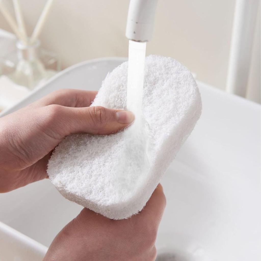 Tengji Handheld Fiber Brush for Tile and Glass Cleaning - Powerful Stain Removal for Bathrooms