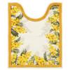 Senko Mimosa Long Toilet 80 X 65 Floral Odor Made In Product Number 31864 S.D.S Mat, Approx. Cm, Yellow, Print, Antibacterial, Resistant, Japan,