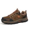 Suede Leather Men Hiking Shoes Outdoor Trail Trekking Sneakers Men Non-slip Breathable Climbing Shoes Men Mountain Sports Shoes
