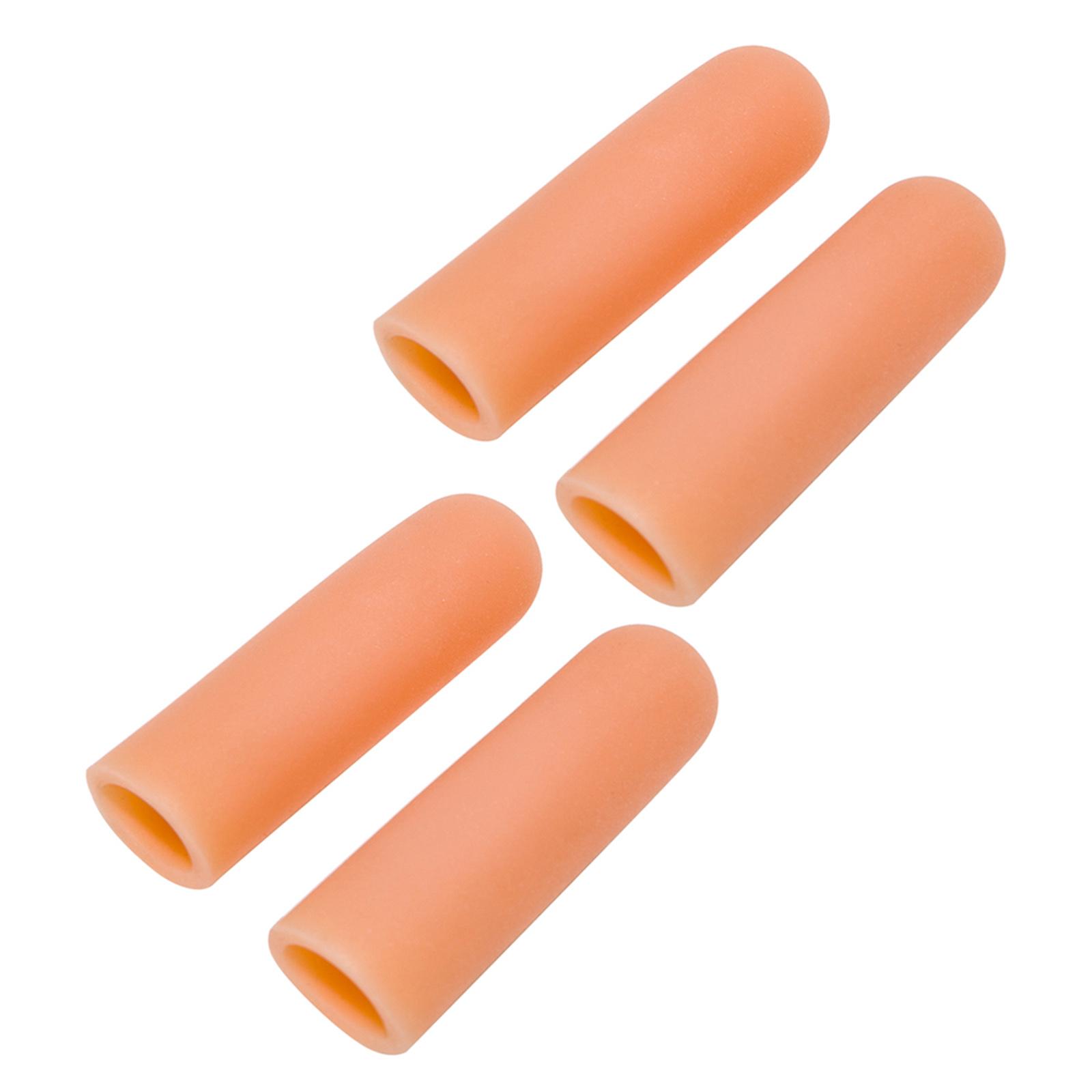 4 шт. силиконовые накладки на большой палец, силиконовый протектор для пальцев