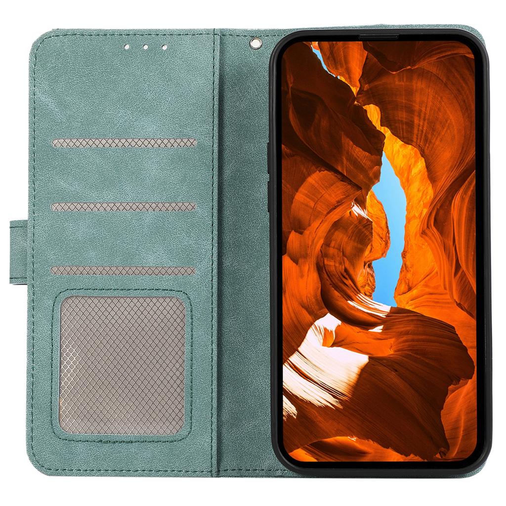 ABEEL For Honor 400 Lite Case Color Splicing Leather Flip Phone Cover RFID Blocking