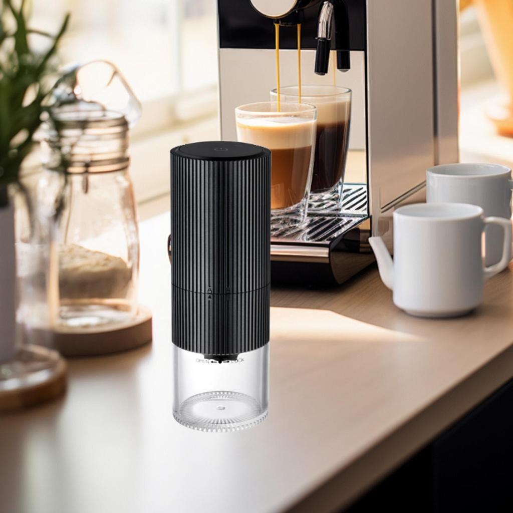 Automatic Bean Mill Coffee Grinder with Removable Container for Restaurants