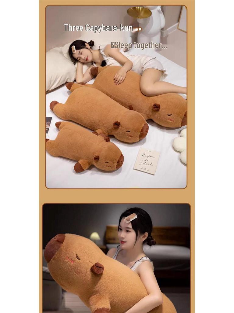Capybara Cappy Hug Plush Pillow for Girls and Boys