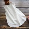 Zanzea Donna Taglie Forti Canotta Basic Senza Maniche Larga Monocolore Per Comfort Stilosa in Estate