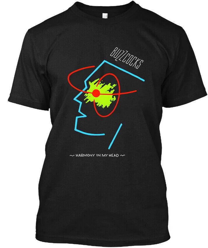 Limited New Popular Buzzcocks Harmony in My Head English Music T-Shirt S-5XL S