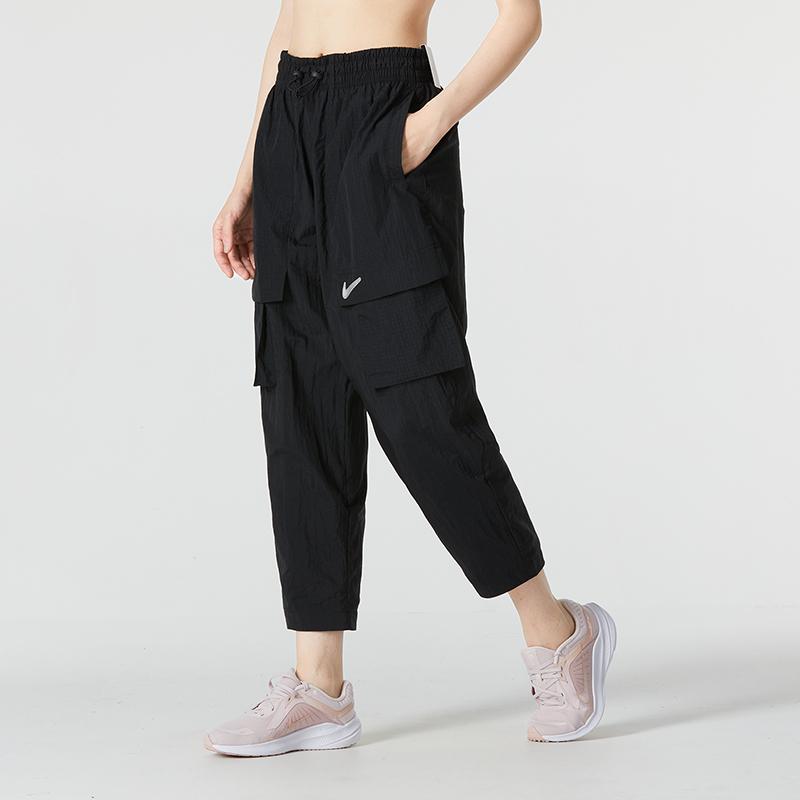 Nike Nsw Swoosh Woven Pants Women Bottoms Black DR5623-010