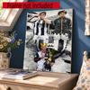 Juventus 5D Diamond Painting Round Diamond Rhinestones Mosaic Diamond Embroidery Wall Paintings Rhinestones Gift Frameless