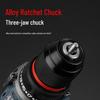 Brushless Dual-Speed Hand Drill with Lithium Battery and Metal Chuck