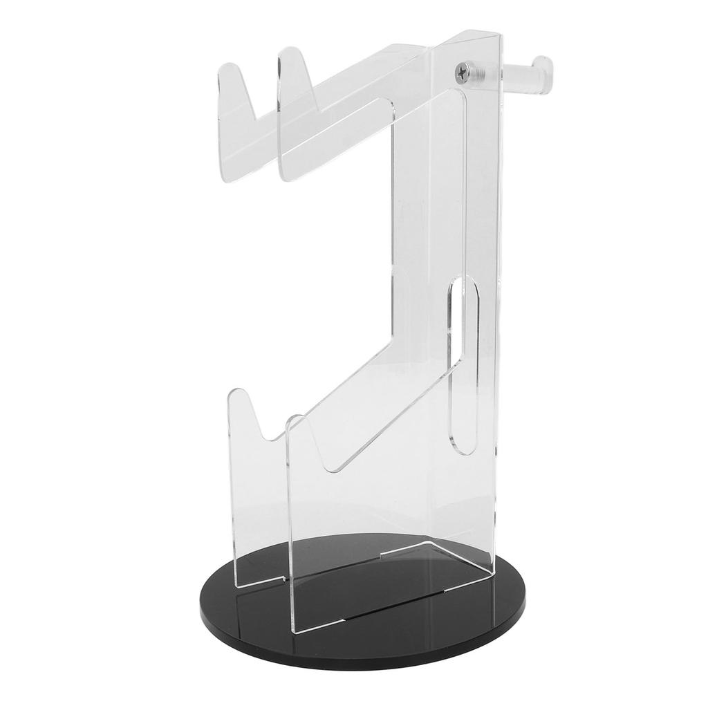 Game Controller Holder Acrylic Stable Space Saving Headset Controller Stand for Desktop Gift