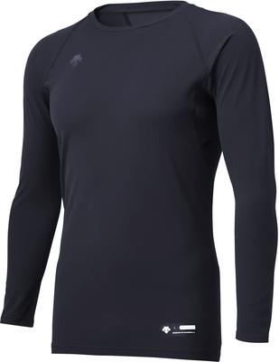 DESCENTE Junior Baseball Crew Long Navy Boys' Undershirt, Neck, Sleeve, JSTD-771B,