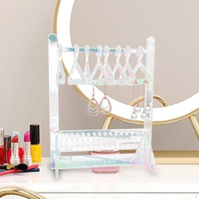 Earrings Display Stand Earring Storage Holder Jewelry Modern Acrylic Stylish Gift Mini