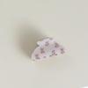 Koreanischer Eleganter Kürbisbogen Polka Dot Haarspange - Groß, Cremige Texturierte Hochsteckfrisur-Accessoire