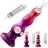 Uniquely Shaped Dildo  Squirt-Function Anal Plug  Unisex Masturbator  Adult Toy