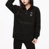 Puma Half-Zip Large Pocket Sports Breathable Hoodie Women Hoodies Black 532340-01