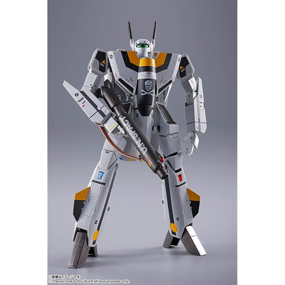 TAMASHII NATIONS DX Chogokin VF-1S Valkyrie Roy Focker Special 300mm Action Figure ABS PVC Diecast Painted