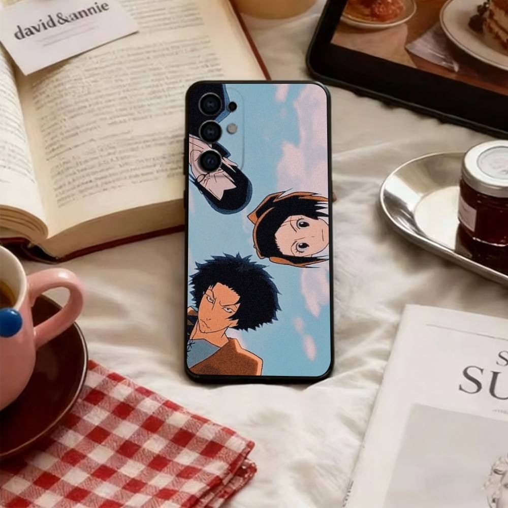 Samurai Champloo Phone Case For Samsung S25,S24,S21,S22,S23,S30,Ultra,S20,Plus,Fe,Lite,Note,10,Soft Black Cover