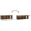 Wall Mounted TV Cabinet Reclaimed Wood Look 98 x 31 x 30 cm Engineered Wood