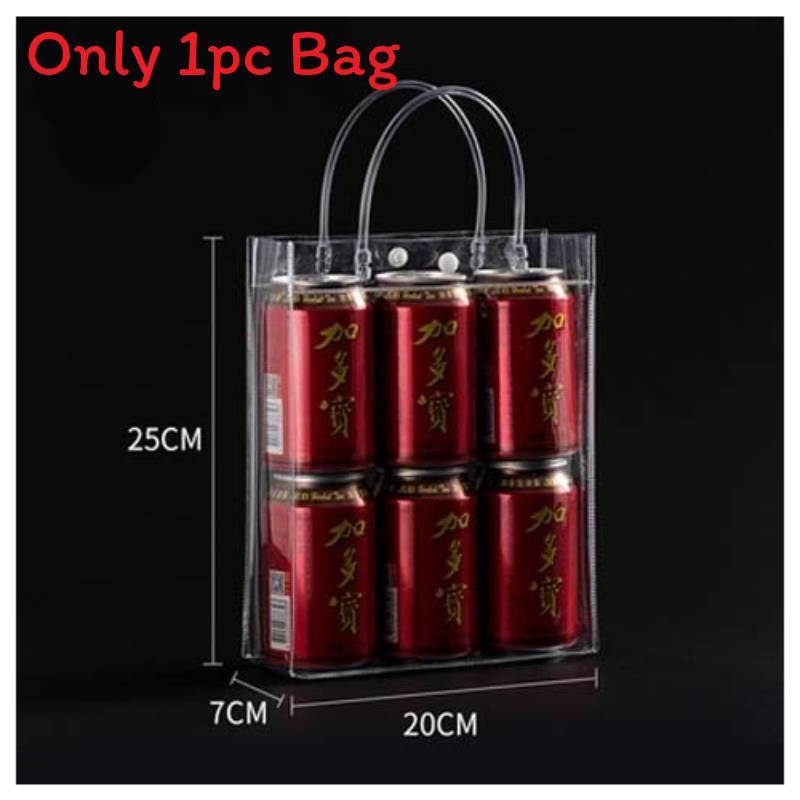 Transparent Pvc Gift Bag For Retail Packaging And Small Gifts