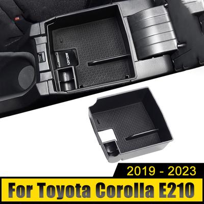 Für Toyota Corolla E210 2022 2023 Hybrid Auto Dekoration Konsole Armlehne Container Lagerung Box Refit