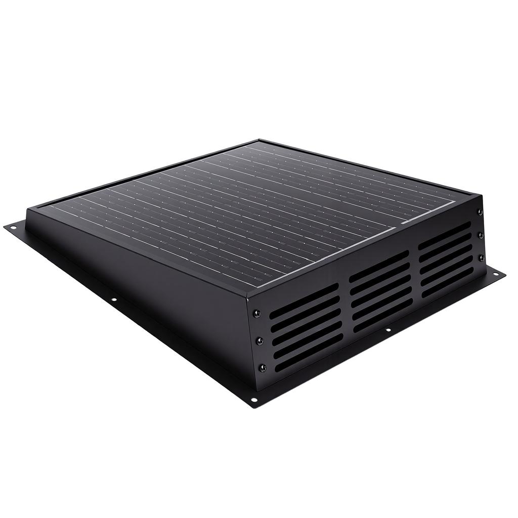 Solar Roof Ventilator Fan 430 CFM Solar Exhaust Fan IP67 Water Proof for Attic Garage RV Shed Chicken Coop