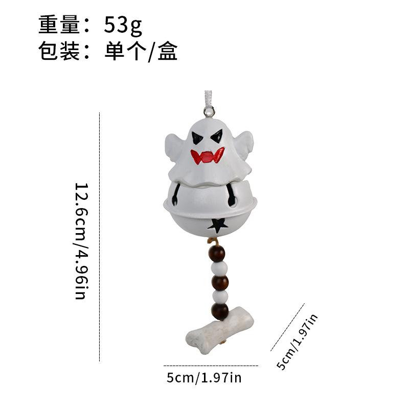 Halloween Decorations, Creativity, Fun Resin Ghosts, Bells, Wind Chime Pendants, Halloween Door Hangers