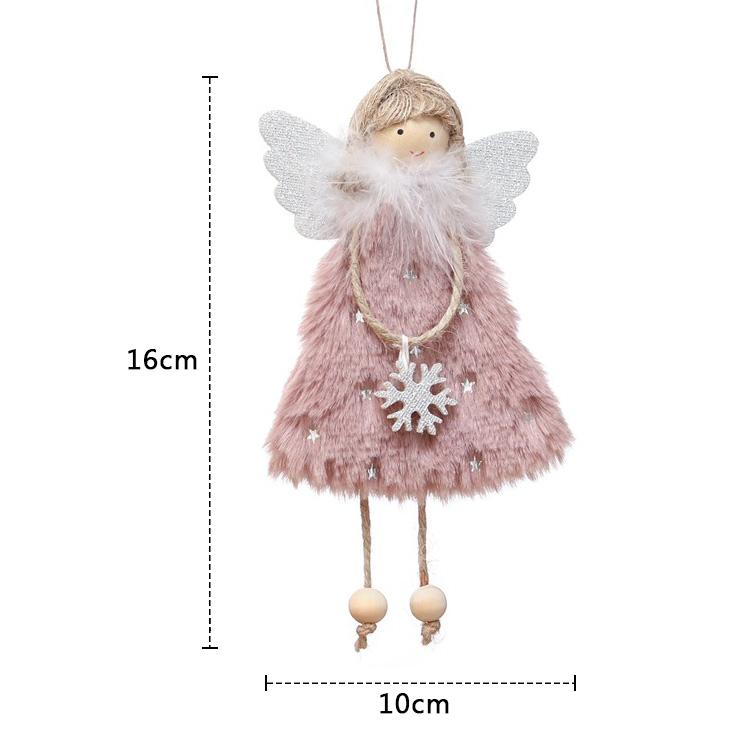 New Year 2025 Christmas Elf Doll Ornaments Xmas Tree Hanging Pendant Navidad 2025 Santa Kids Gift Christmas Home Decoration
