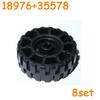 30285 18976 55982 55981 89201 92402 58090 35578 56891 Reifen Räder Auto LKW Nabe Technische Bausteine MOC Motorrad Konstruktionssteine
