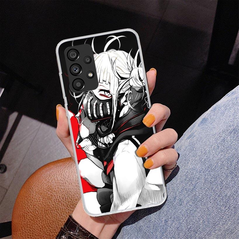 Himiko Toga Waifu Anime Phnoe Case for Samsung Galaxy A17 A37 A57 A16 A26 A36 A56 A15 A14 A13 A55 A54 A53 A35 A34 A33 A25 A24 A2