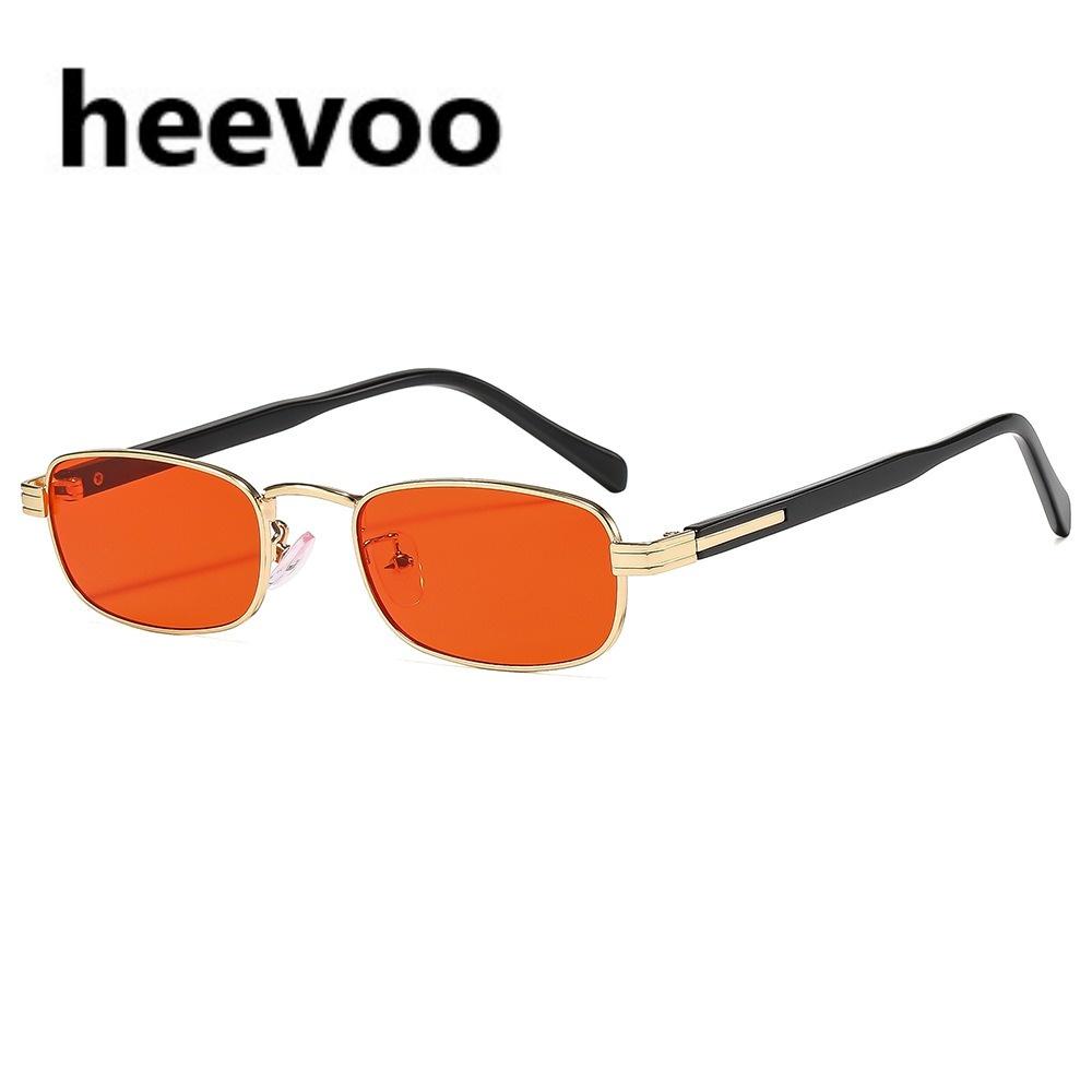 Small Square Sunglasses For Women Metal Frame New Trendy Driving Sun Glasses Men Sunshade Glasses For Female