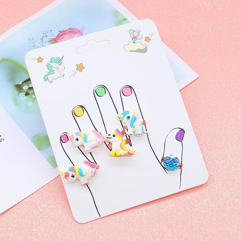 Unicorn princess accessories set, linking crown necklaces, headbands, girls' princess dress accessories, cross-border foreign trade