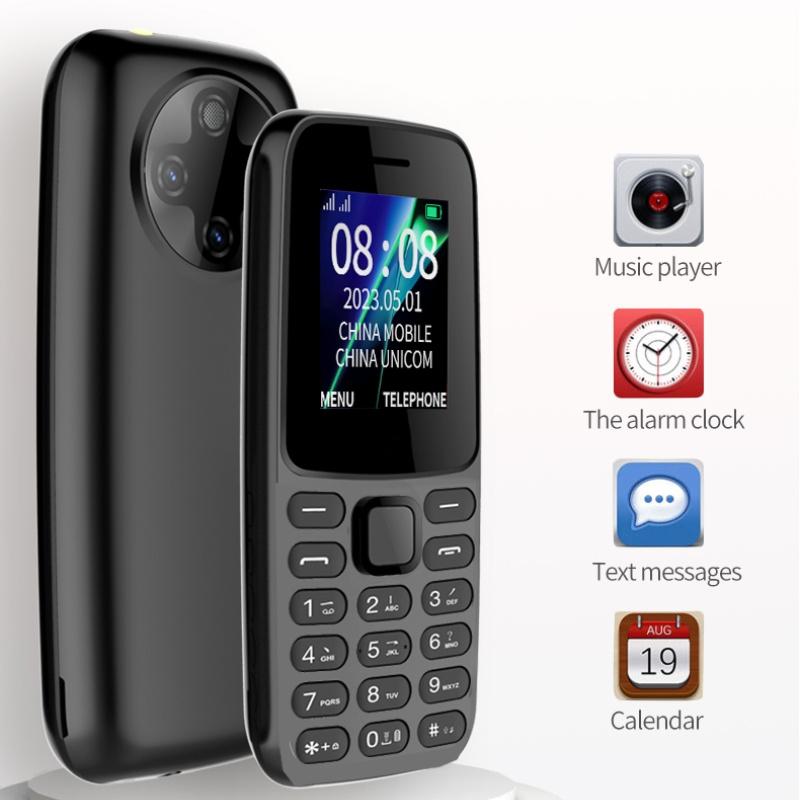 H11 1866 Multifunction Button Phone 2G GSM Students Elderly Mobile Phones Dual SIM Card Feature Phone