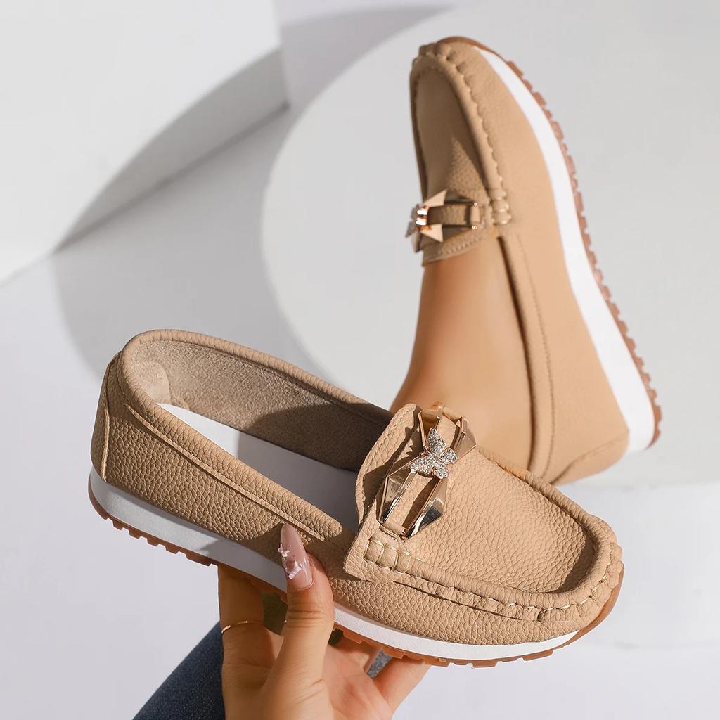 Fashion Women Flats Sneakers 2025 New Comfy Casual Shoes Women Slip-On Luxury Trend Classic Female Sneakers Light Breathable Loafers