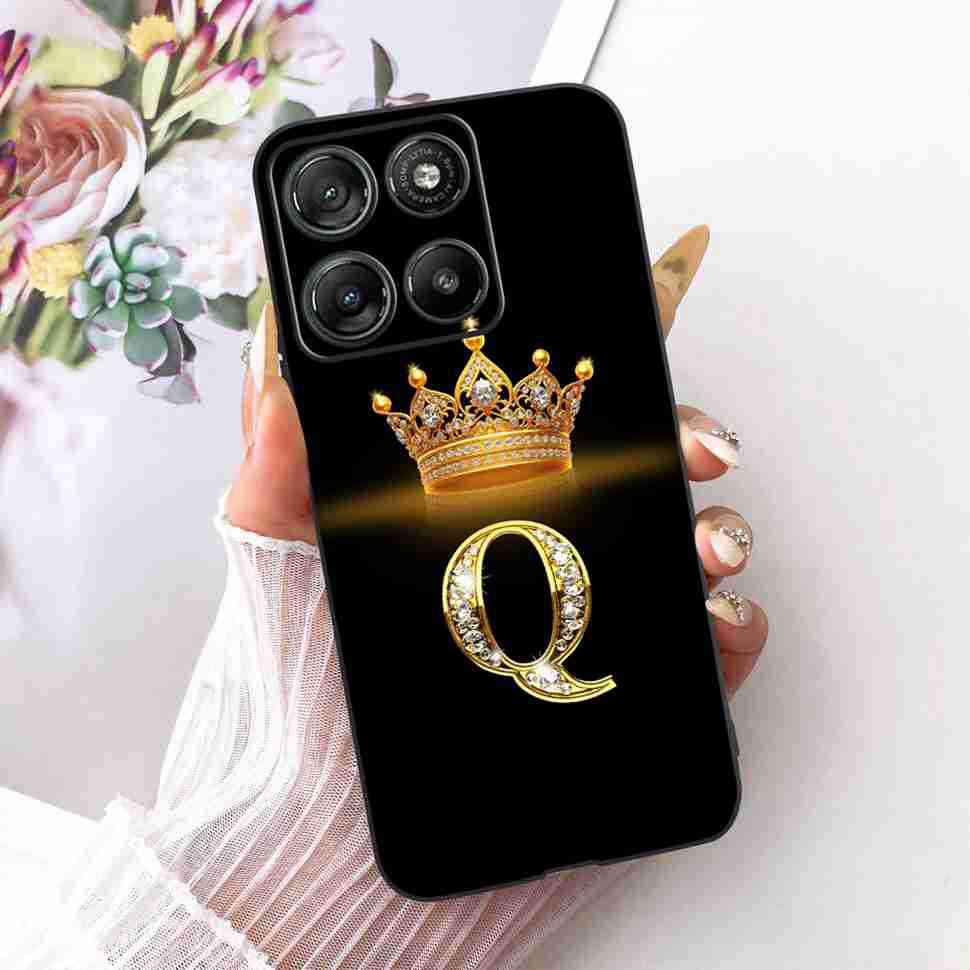 For Motorola Moto G67 Power Case Couple 26 Letters Cover Soft Silicone Phone Cases For Moto G 67 G67 Power Bumper
