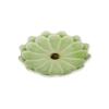 Tanaka Hashiten Fiore Verde Small Plate, Mino Ware, Dishwasher and Microwave Safe, 12cm, Made In Japan, Flower-Shaped Design, Stylish and Cute,