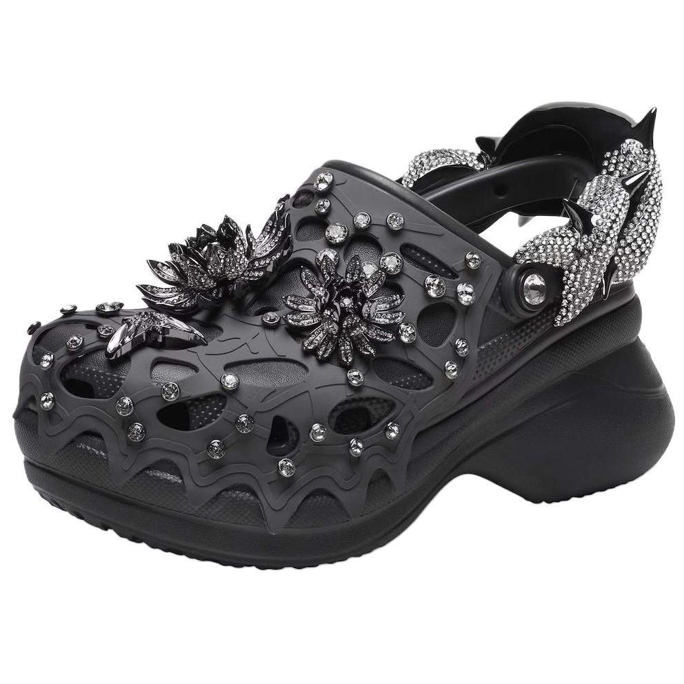 Crocs Classic Bae Clog  Black Women's 212453-0LD
