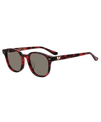 Zoff Marvel Collection Deadpool Wolverine Sunglasses UV Protection Unisex Merchandise & (Red Demi-Pattern, ZA251G43_29A1) - - Men's, Women's, -